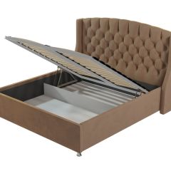 Кровать Франческа + Решетка+ПМ+Дно (1400) в Соликамске - solikamsk.mebel24.online | фото 3