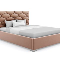 Кровать Коралл интерьерная +основание (80х200) в Соликамске - solikamsk.mebel24.online | фото
