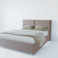 Кровать Корсика с ПМ 1200 (велюр серый) в Соликамске - solikamsk.mebel24.online | фото 2