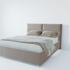 Кровать Корсика с ПМ 800 (велюр светло-серый) в Соликамске - solikamsk.mebel24.online | фото 2