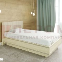 Кровать КР-1011 с мягким изголовьем в Соликамске - solikamsk.mebel24.online | фото