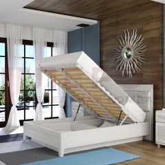 Кровать КР-1071 с мягким изголовьем в Соликамске - solikamsk.mebel24.online | фото 5