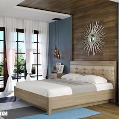 Кровать КР-1074 с мягким изголовьем в Соликамске - solikamsk.mebel24.online | фото