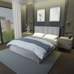 Кровать Мерида с ортопедической решеткой (1600) в Соликамске - solikamsk.mebel24.online | фото