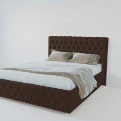 Кровать Версаль 800 без основания (экокожа коричневый) в Соликамске - solikamsk.mebel24.online | фото