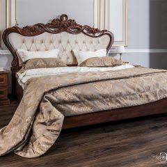 Кровать с мягким изголовьем Афина 1600 (караваджо) в Соликамске - solikamsk.mebel24.online | фото
