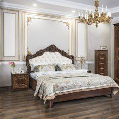 Кровать с мягким изголовьем Патрисия (1600) караваджо в Соликамске - solikamsk.mebel24.online | фото 5