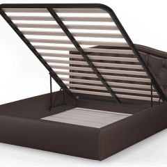 Кровать Стелла 1400*2000 Rock 05 (коричневый) в Соликамске - solikamsk.mebel24.online | фото 4