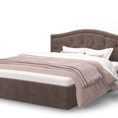 Кровать Стелла 1400*2000 Rock 05 (коричневый) в Соликамске - solikamsk.mebel24.online | фото