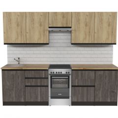 Кухонный гарнитур Адажио мега 2500 мм в Соликамске - solikamsk.mebel24.online | фото 3