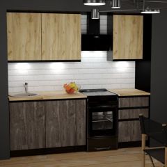 Кухонный гарнитур Адажио стандарт 1600 мм в Соликамске - solikamsk.mebel24.online | фото