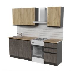 Кухонный гарнитур Адажио стандарт 1600 мм в Соликамске - solikamsk.mebel24.online | фото 4