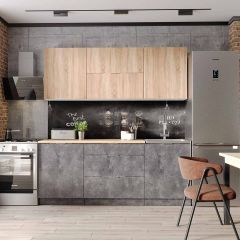 Кухонный гарнитур Асти-дуб сонома 1,8 в Соликамске - solikamsk.mebel24.online | фото