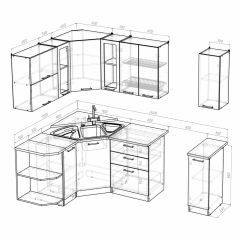 Кухонный гарнитур Лира оптима 1500*1800 в Соликамске - solikamsk.mebel24.online | фото 3