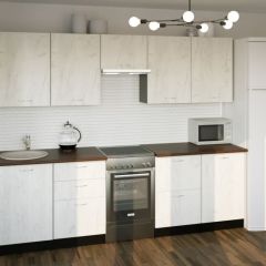 Кухонный гарнитур Лоретта мега 2500 мм в Соликамске - solikamsk.mebel24.online | фото