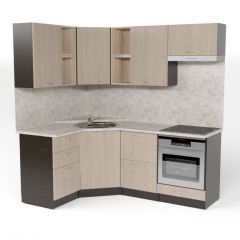 Кухонный гарнитур Надежда оптима 4 1400х2000 мм в Соликамске - solikamsk.mebel24.online | фото 3