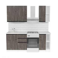 Кухонный гарнитур Ноктюрн медиум 1400 мм в Соликамске - solikamsk.mebel24.online | фото 4
