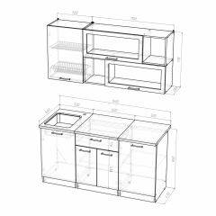 Кухонный гарнитур Полина стандарт 1600 в Соликамске - solikamsk.mebel24.online | фото 7