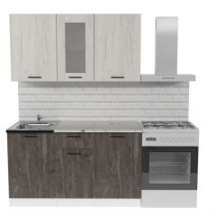 Кухонный гарнитур Сиена медиум 1400 мм в Соликамске - solikamsk.mebel24.online | фото 3