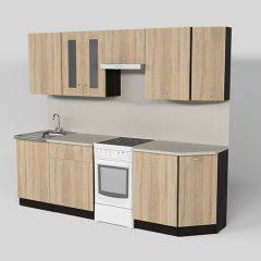Кухонный гарнитур Симона базис 2400 в Соликамске - solikamsk.mebel24.online | фото 2