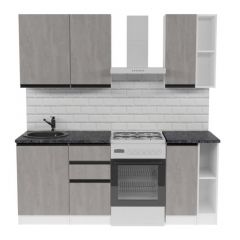 Кухонный гарнитур Сюита медиум 1400 мм в Соликамске - solikamsk.mebel24.online | фото 3
