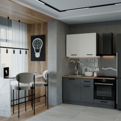 Кухонный гарнитур Вегас 1600 (Стол. 26мм) в Соликамске - solikamsk.mebel24.online | фото