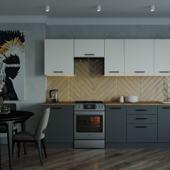 Кухонный гарнитур Вегас 3000 (Стол. 26мм) в Соликамске - solikamsk.mebel24.online | фото