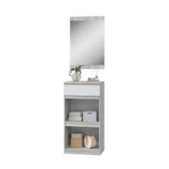 ЛОРИ Прихожая  (дуб серый/белый) в Соликамске - solikamsk.mebel24.online | фото 11