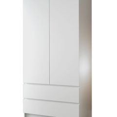 МОРИ МШ 900.1 Шкаф с 2мя дв и 2мя ящ. (белый) в Соликамске - solikamsk.mebel24.online | фото
