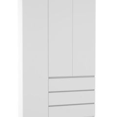 МОРИ МШ 1200.1 Шкаф (белый) в Соликамске - solikamsk.mebel24.online | фото 2