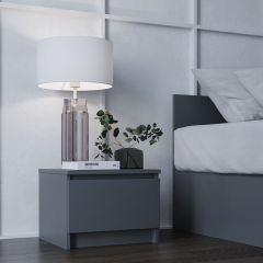 МОРИ ТПМ 400.1 Тумба прикроватная (графит) в Соликамске - solikamsk.mebel24.online | фото