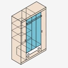 НИКА Н13 Шкаф для одежды в Соликамске - solikamsk.mebel24.online | фото 5