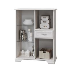 НИКОЛЬ Комод с 1 ст.дв., 2 гл.дв, 1 ящика в Соликамске - solikamsk.mebel24.online | фото 2
