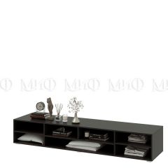 НИКОЛЬ Тумба ТВ (Черный глянец/Черный) в Соликамске - solikamsk.mebel24.online | фото 2
