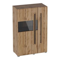 НИЦЦА Гостиная Шкаф-витрина 2 дв в Соликамске - solikamsk.mebel24.online | фото