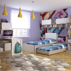 Подростковая Волкер (модульная) в Соликамске - solikamsk.mebel24.online | фото 3