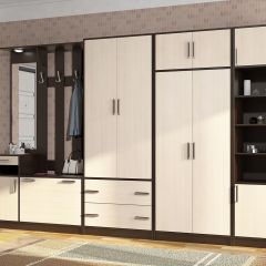 Прихожая ДИАНА-4 сек №14 (Венге/Дуб молочный) в Соликамске - solikamsk.mebel24.online | фото 2