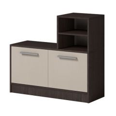 Прихожая Энтер (Венге/Дуб молочный) Комплектация 3 в Соликамске - solikamsk.mebel24.online | фото 3