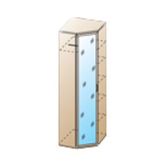 Прихожая Карина композиция 3 (Гикори Джексон светлый) в Соликамске - solikamsk.mebel24.online | фото 6