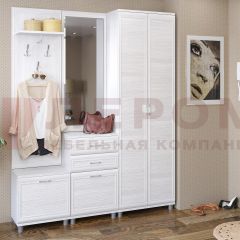 Прихожая Мелисса композиция 11 (Снежный Ясень) в Соликамске - solikamsk.mebel24.online | фото 1