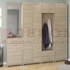 Прихожая Мелисса композиция 4 (Ясень Асахи) в Соликамске - solikamsk.mebel24.online | фото