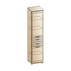 Прихожая Мелисса композиция 5 (Ясень Асахи) в Соликамске - solikamsk.mebel24.online | фото 9