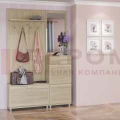 Прихожая Мелисса композиция 8 (Ясень Асахи) в Соликамске - solikamsk.mebel24.online | фото