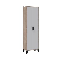 Прихожая Витра Шкаф платяной (Белый/Дуб сонома) в Соликамске - solikamsk.mebel24.online | фото