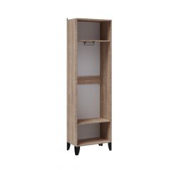 Прихожая Витра Шкаф платяной (Белый/Дуб сонома) в Соликамске - solikamsk.mebel24.online | фото 2
