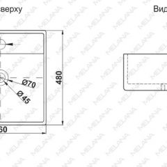 Раковина MELANA MLN-A064 в Соликамске - solikamsk.mebel24.online | фото 2