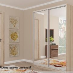 Шкаф №1 1.3-2 Оптима 2400х1304х572 (фасад 2 зеркала) в Соликамске - solikamsk.mebel24.online | фото 4