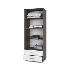 ЕВА Шкаф 2-х дверный Е23 в Соликамске - solikamsk.mebel24.online | фото 2