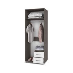 ЕВА Шкаф 2-х дверный Е24 в Соликамске - solikamsk.mebel24.online | фото 2