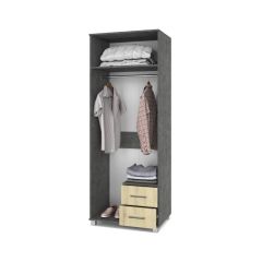ЕВА Шкаф 2-х дверный Е24 в Соликамске - solikamsk.mebel24.online | фото 8
